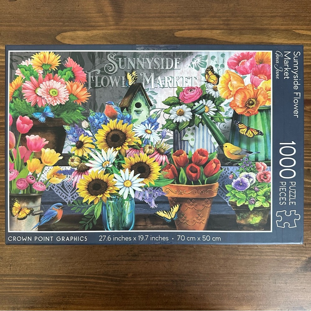 Complete Flower Garden Puzzle